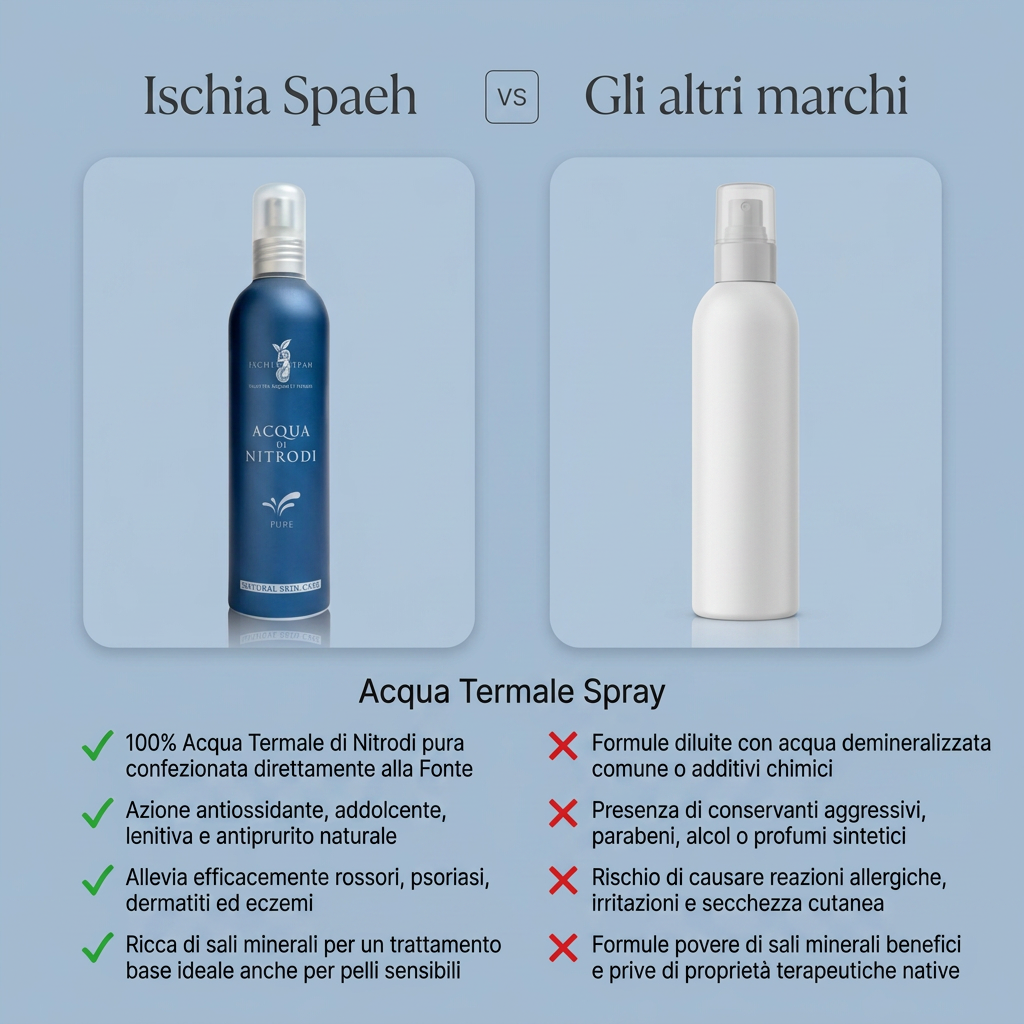 Acqua Termale Di Nitrodi 250 ml – confronto