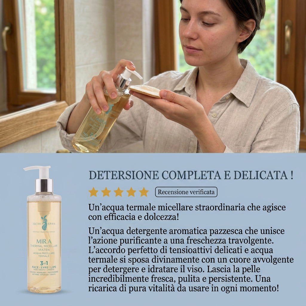 Acqua Micellare Nitrodi – Mira – recensione