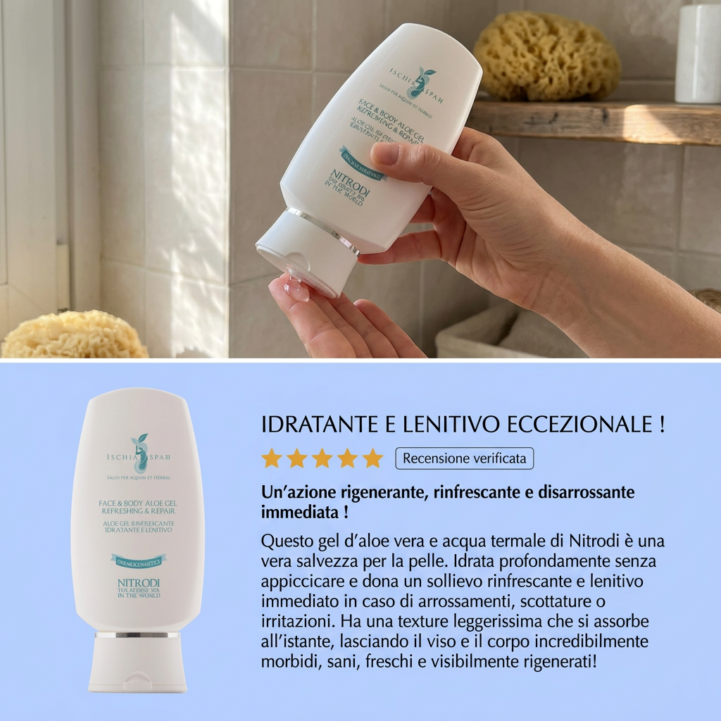 Aloe Vera Gel Rinfrescante Idratante E Lenitivo 150 ml – recensione