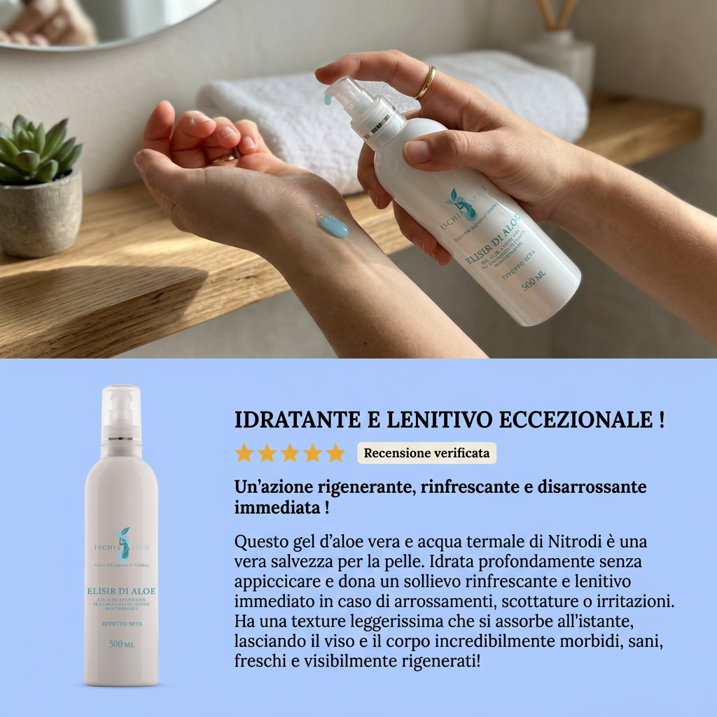 Aloe Vera Gel Rinfrescante Idratante E Lenitivo 500 ml – recensione