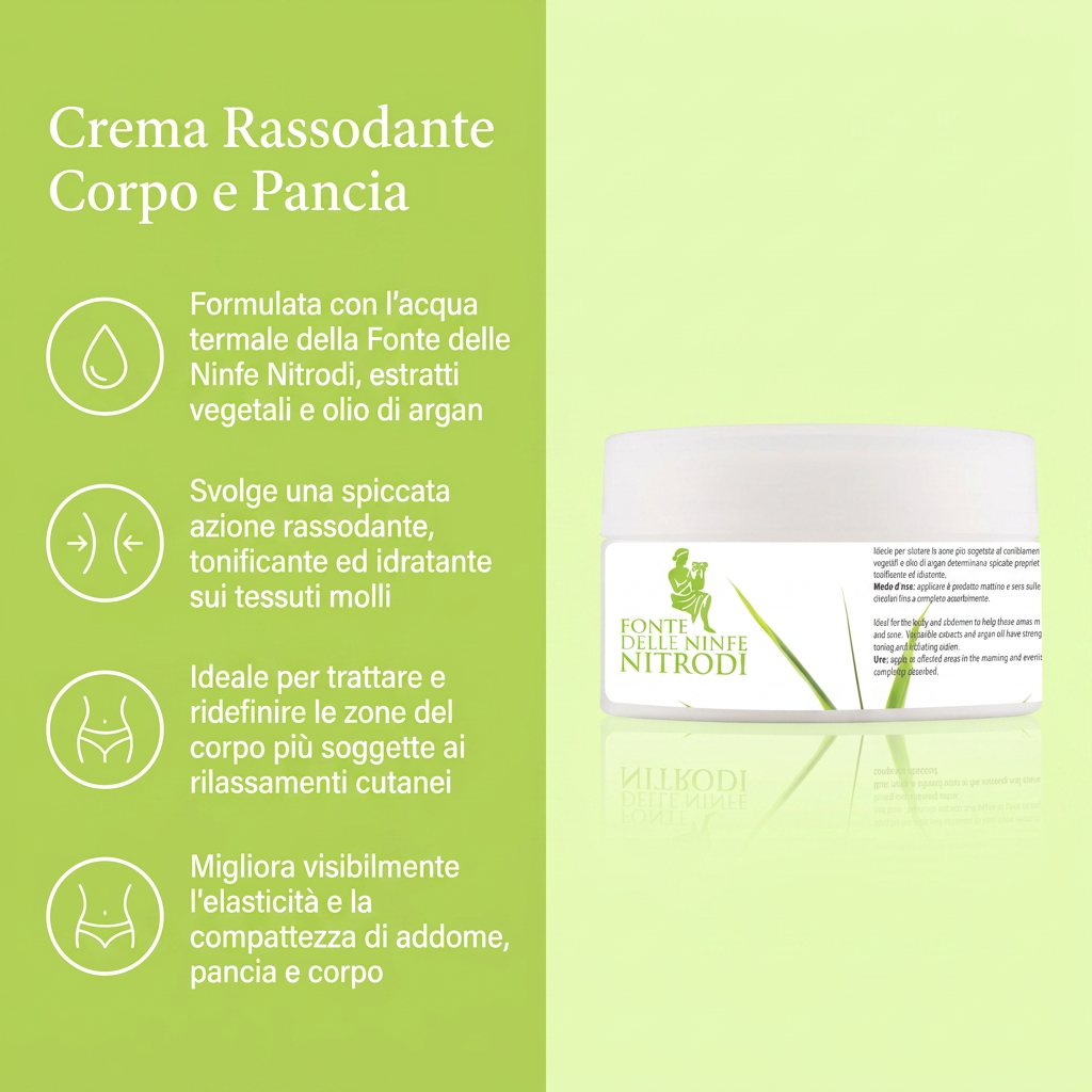 Crema Rassodante Corpo e Pancia – benefici