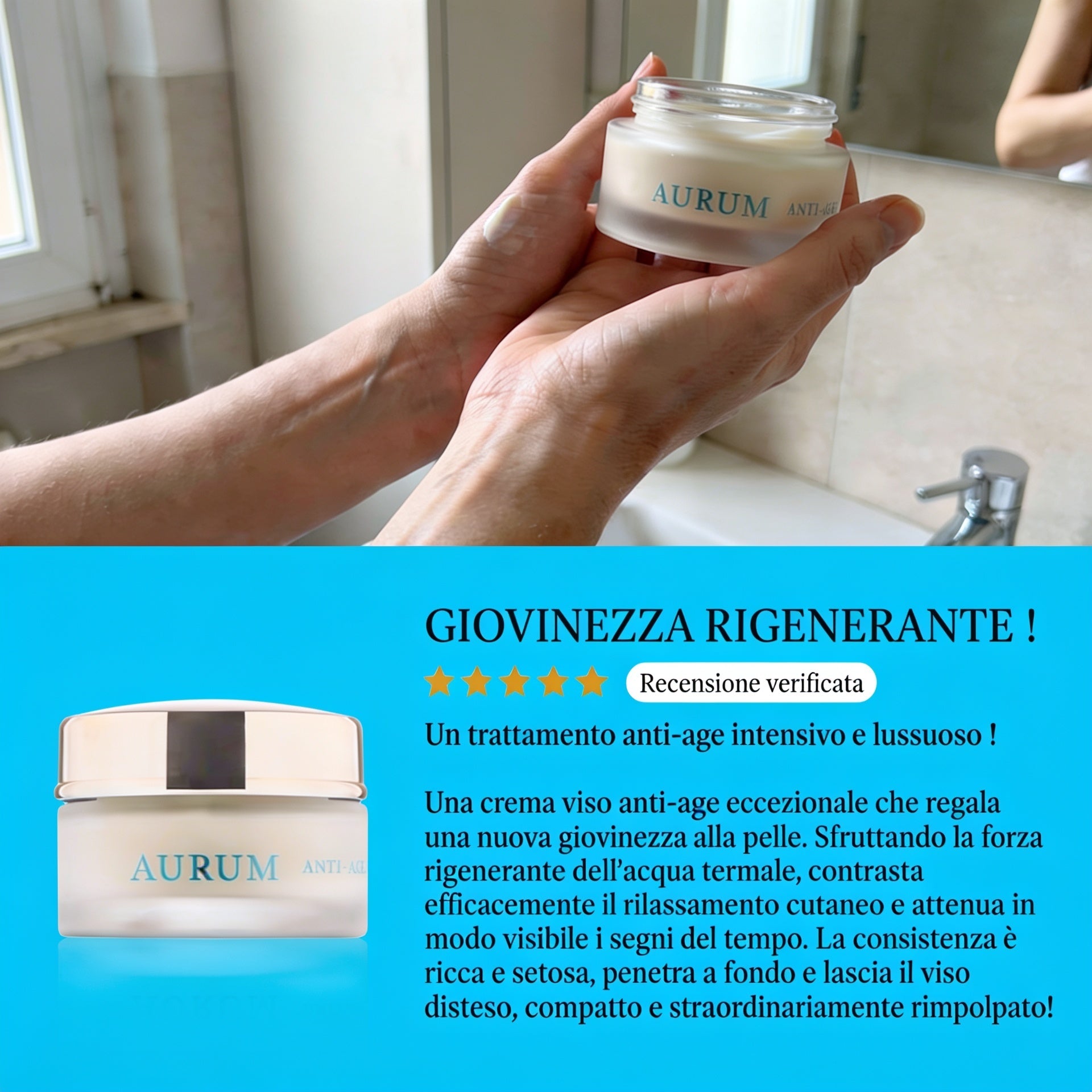 Crema Viso Antiage - Aurum – recensione