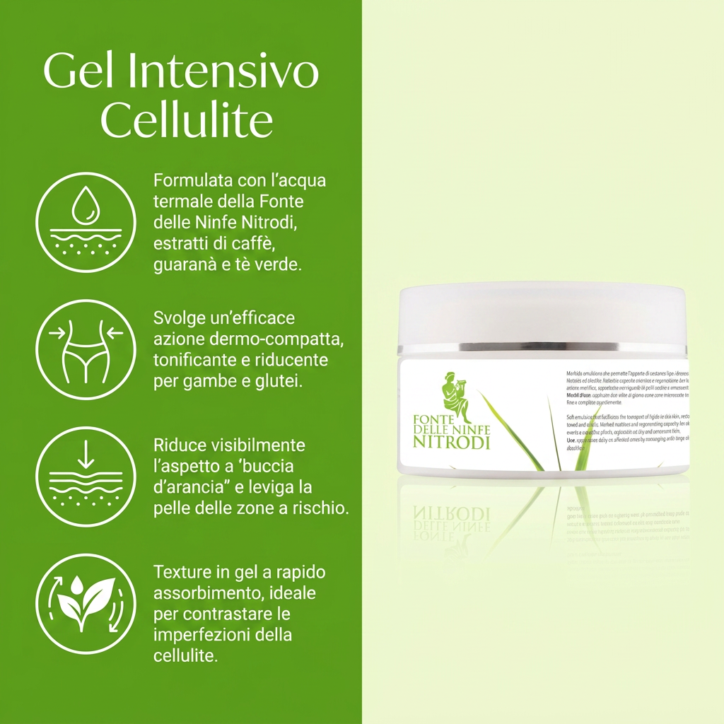 Gel Intensivo Cellulite Gambe e Glutei – benefici
