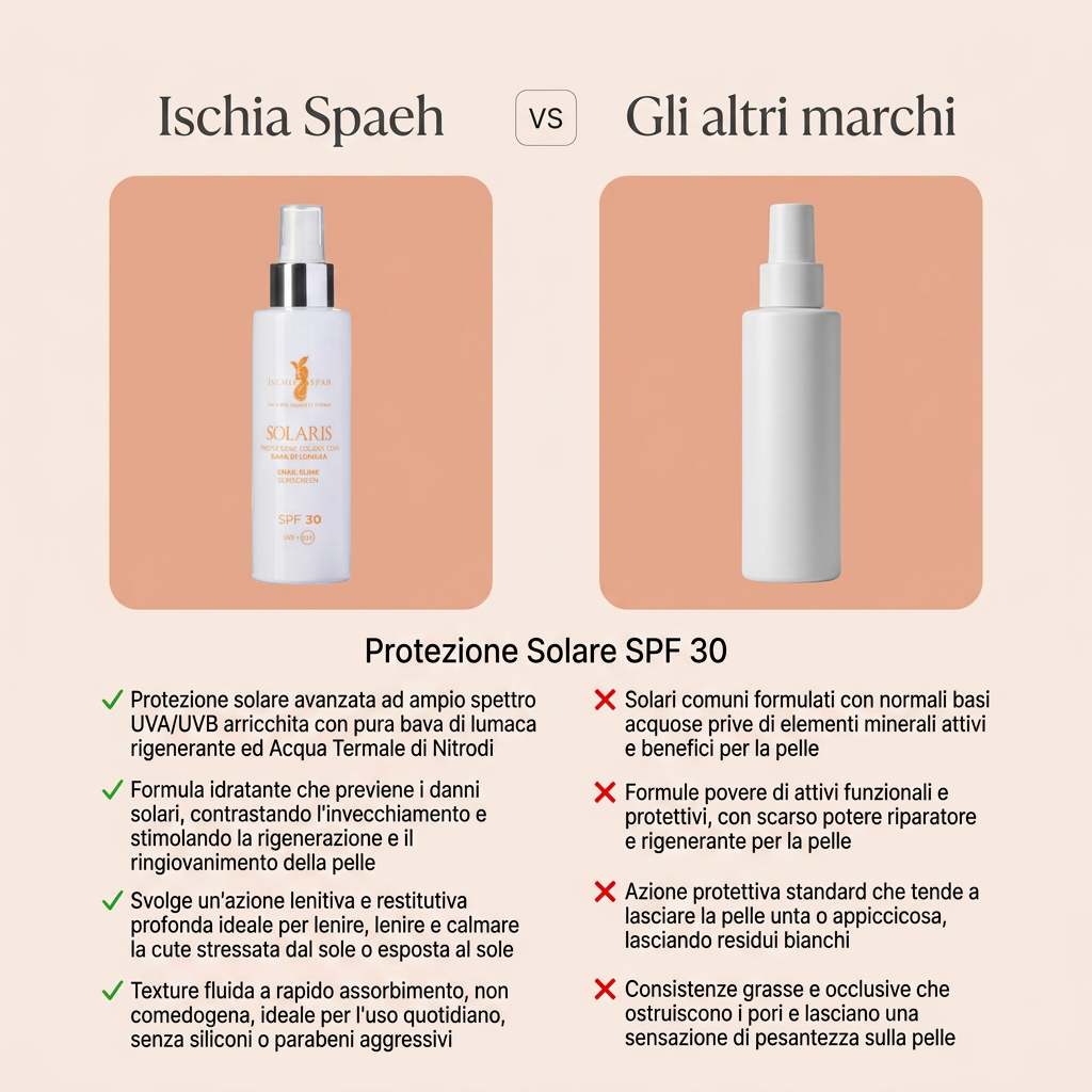 Protezione Solare Con Bava Di Lumaca - Solaris 30 – confronto