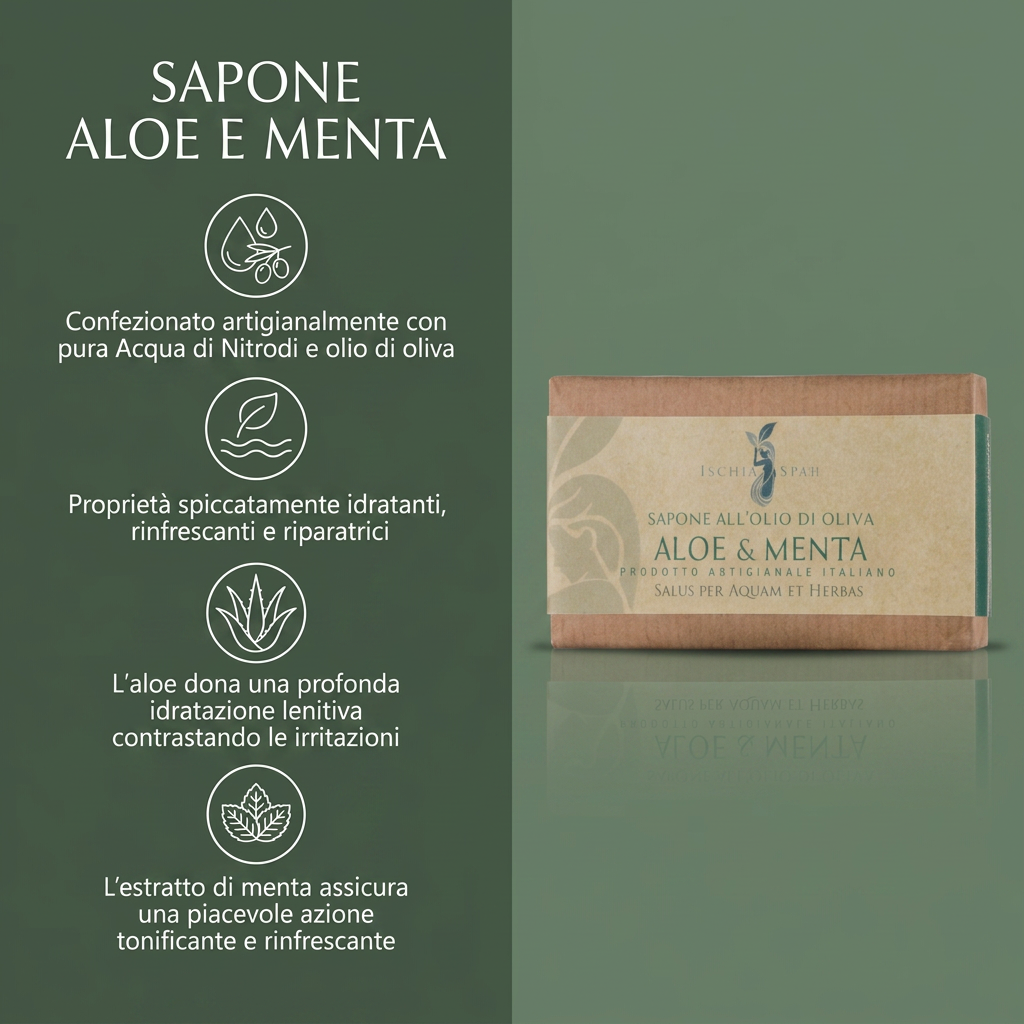Sapone Aloe E Menta – benefici