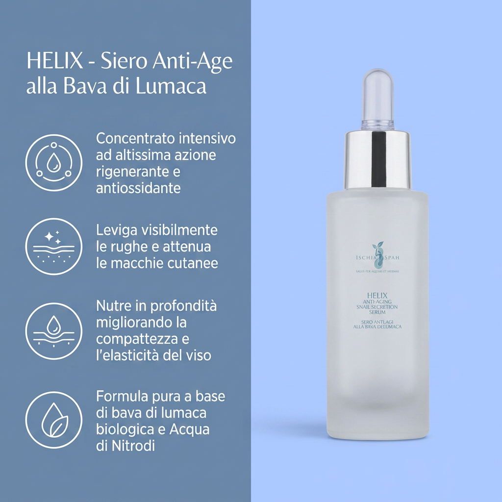 Siero Anti-Age Alla Bava Lumaca – Helix – benefici