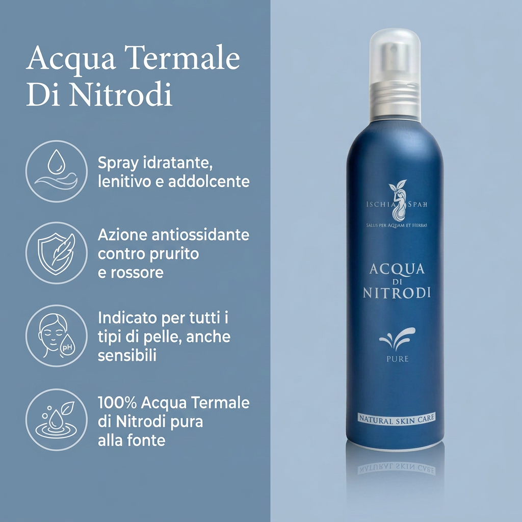 Acqua Termale Di Nitrodi 250 ml – benefici