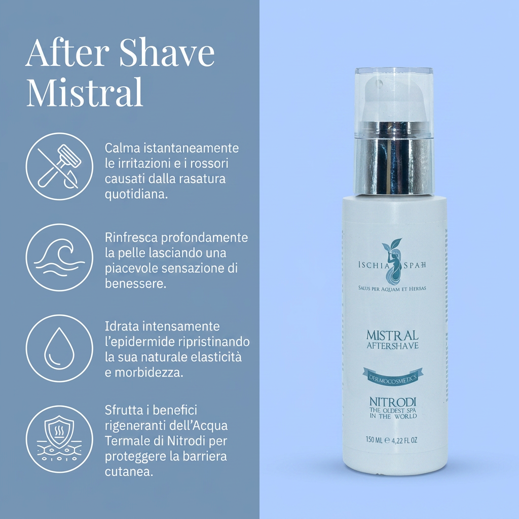 After Shave - Mistral – benefici