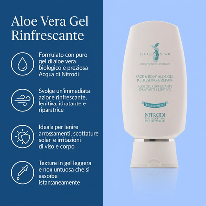 Aloe Vera Gel Rinfrescante Idratante E Lenitivo 150 ml – benefici