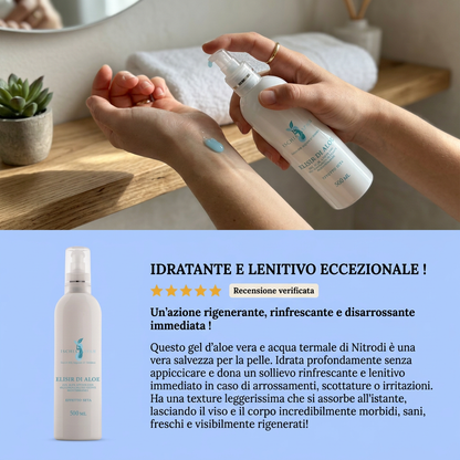 Aloe Vera Gel Rinfrescante Idratante E Lenitivo 500 ml – recensione