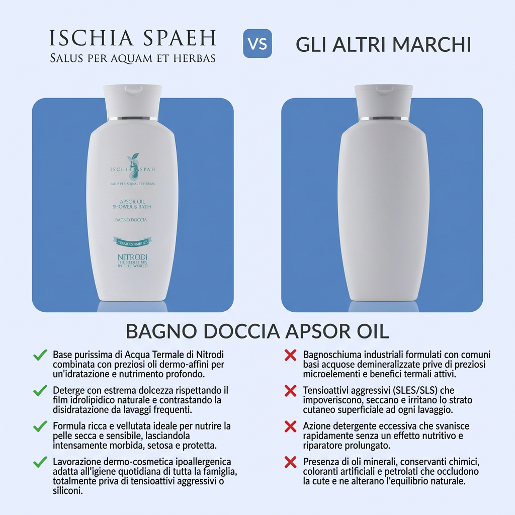 Bagno Doccia - Apsor Oil – confronto