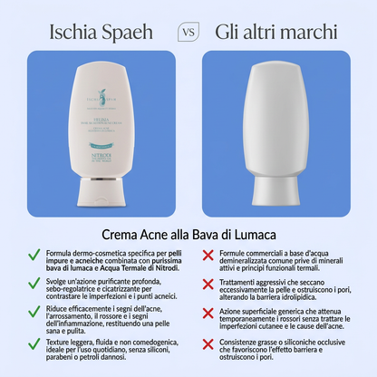 Crema Acne Alla Bava Di Lumaca – Helixia – confronto
