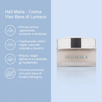 Crema Anti-Age Alla Bava Di Lumaca – Heli Maila – benefici