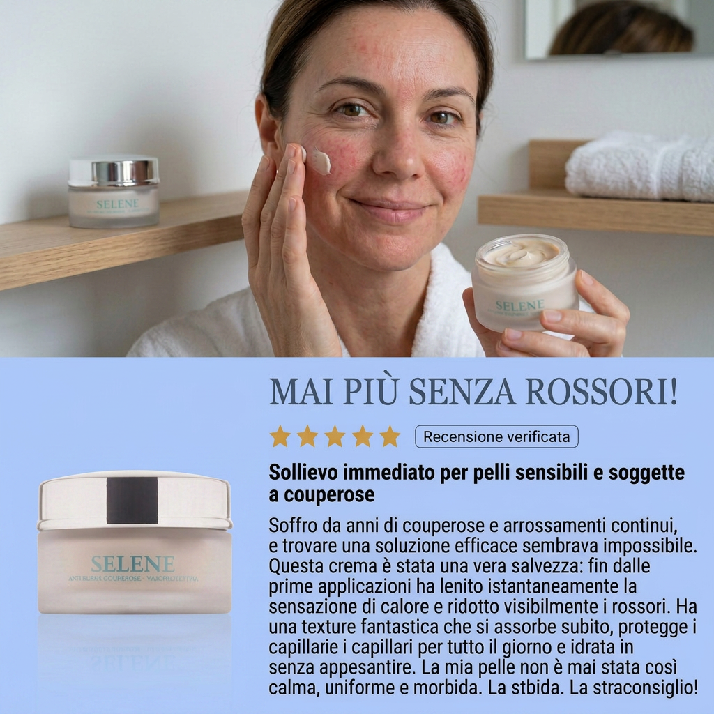 Crema Anti Rubra Couperose Vasoprotettiva - Selene – recensione
