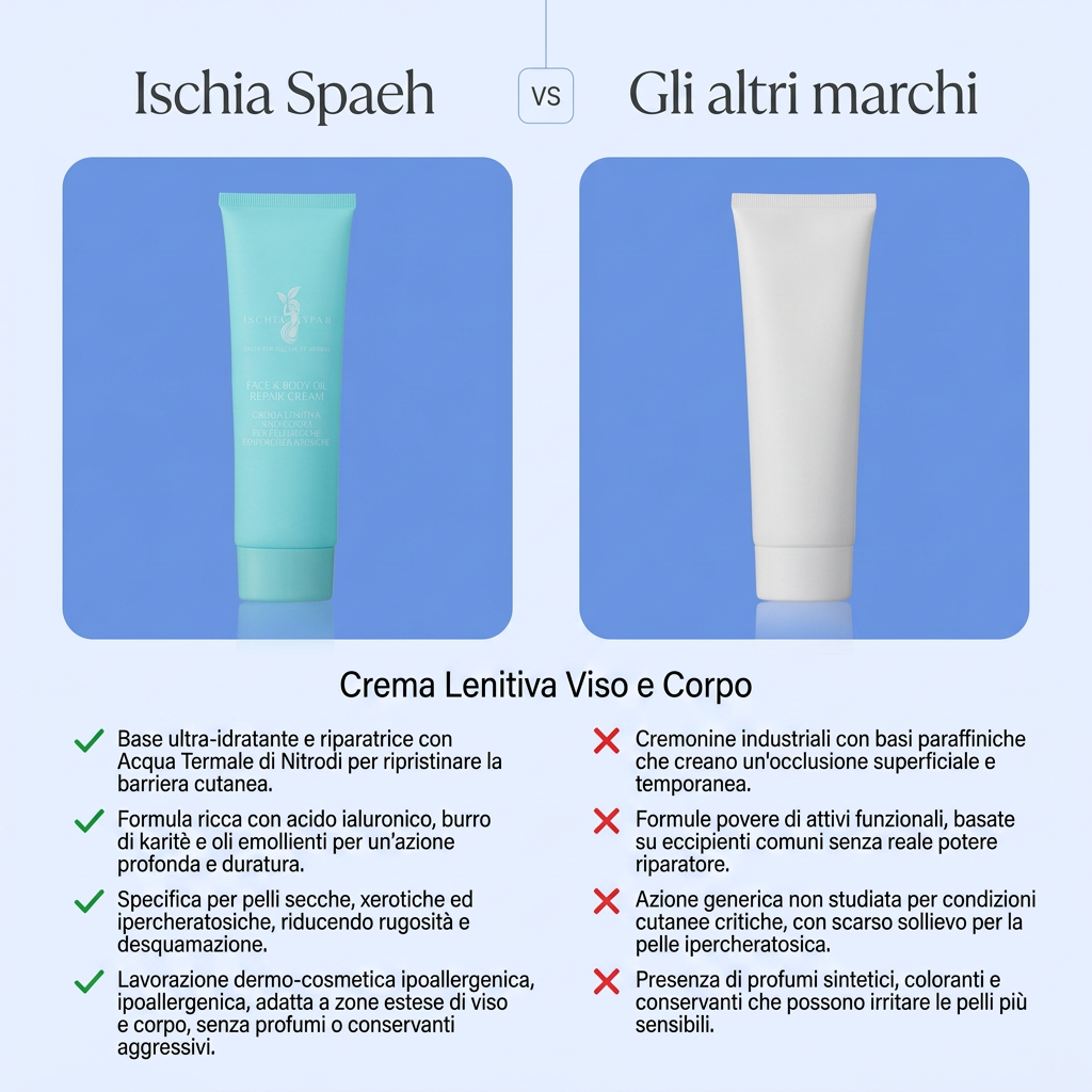 Crema Lenitiva Viso E Corpo Per Pelli Secche Ed Ipercheratosiche – confronto