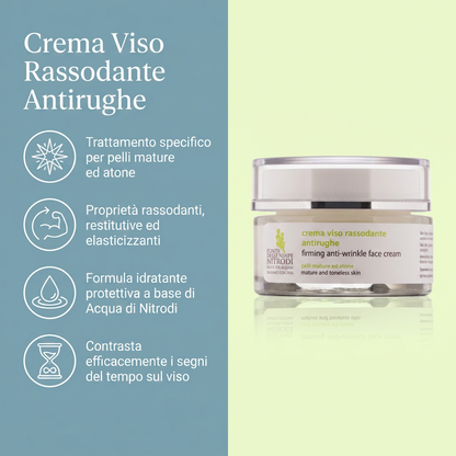 Crema Viso Rassodante Antirughe – benefici