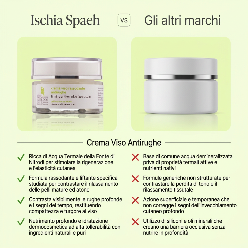Crema Viso Rassodante Antirughe – confronto