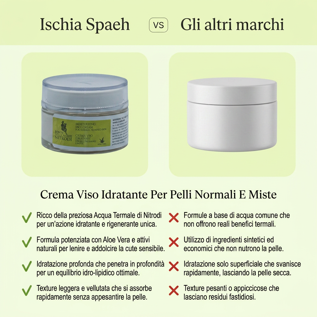 Crema Viso Idratante per Pelli Normali e Miste – confronto