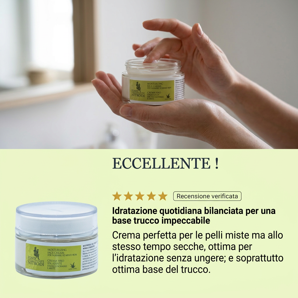 Crema Viso Idratante per Pelli Normali e Miste – recensione
