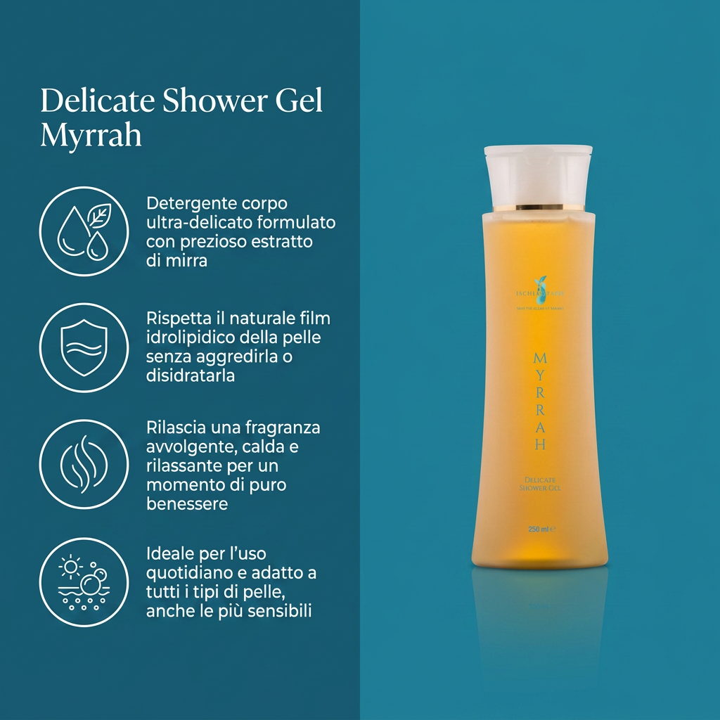 Delicate Shower Gel - Myrrah – benefici