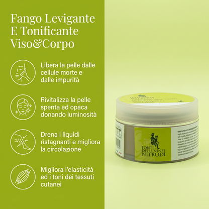 Fango Levigante e Tonificante Viso e Corpo – benefici