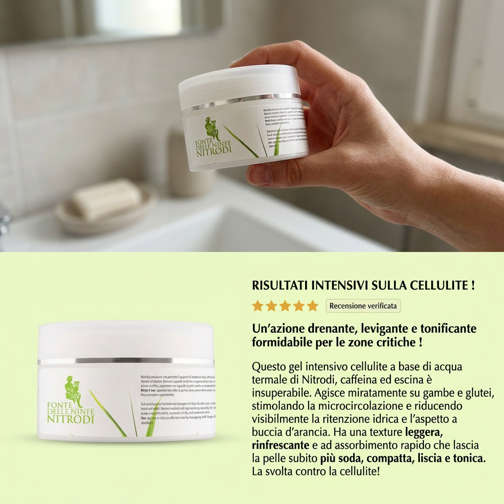 Gel Intensivo Cellulite Gambe e Glutei – recensione
