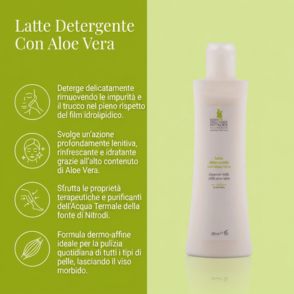 Latte Detergente con Aloe Vera – benefici