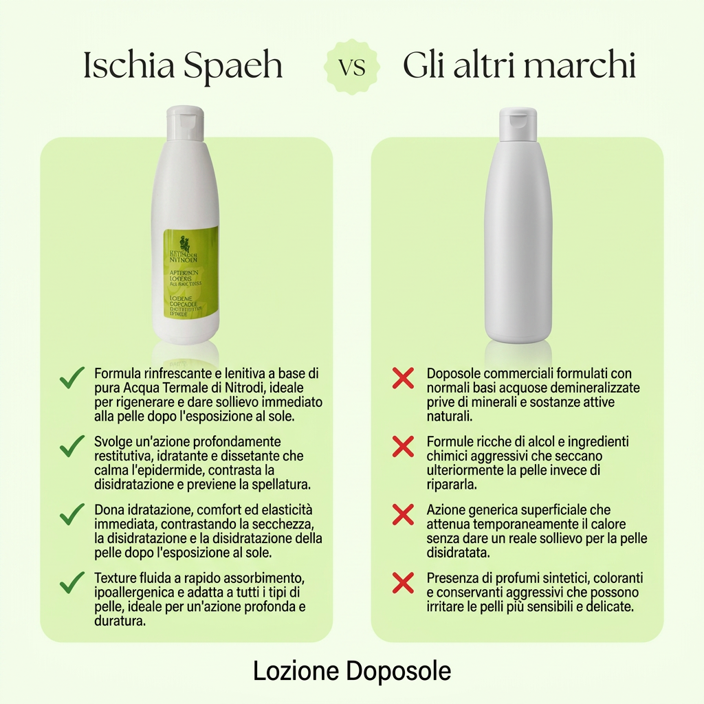 Lozione Doposole – confronto