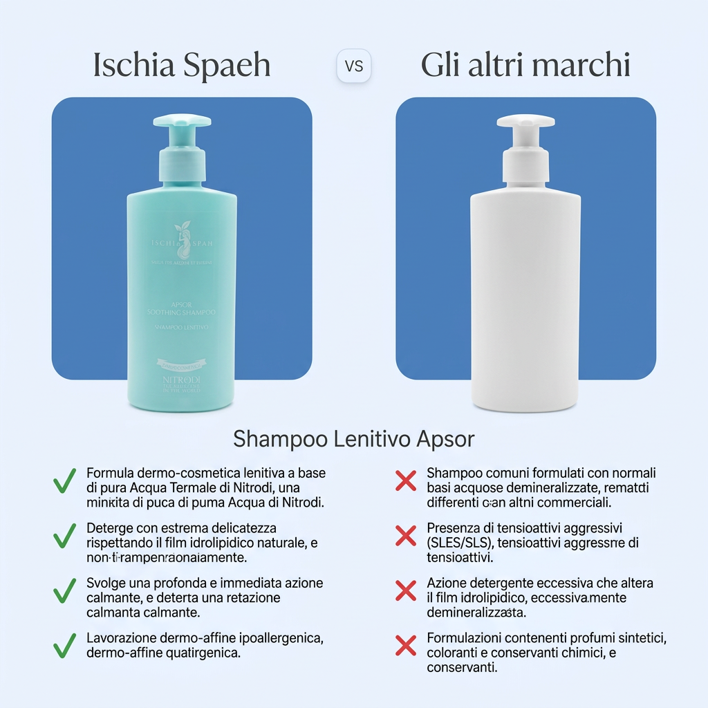 Soothing Shampoo - Apsor | Ischia SPAEH