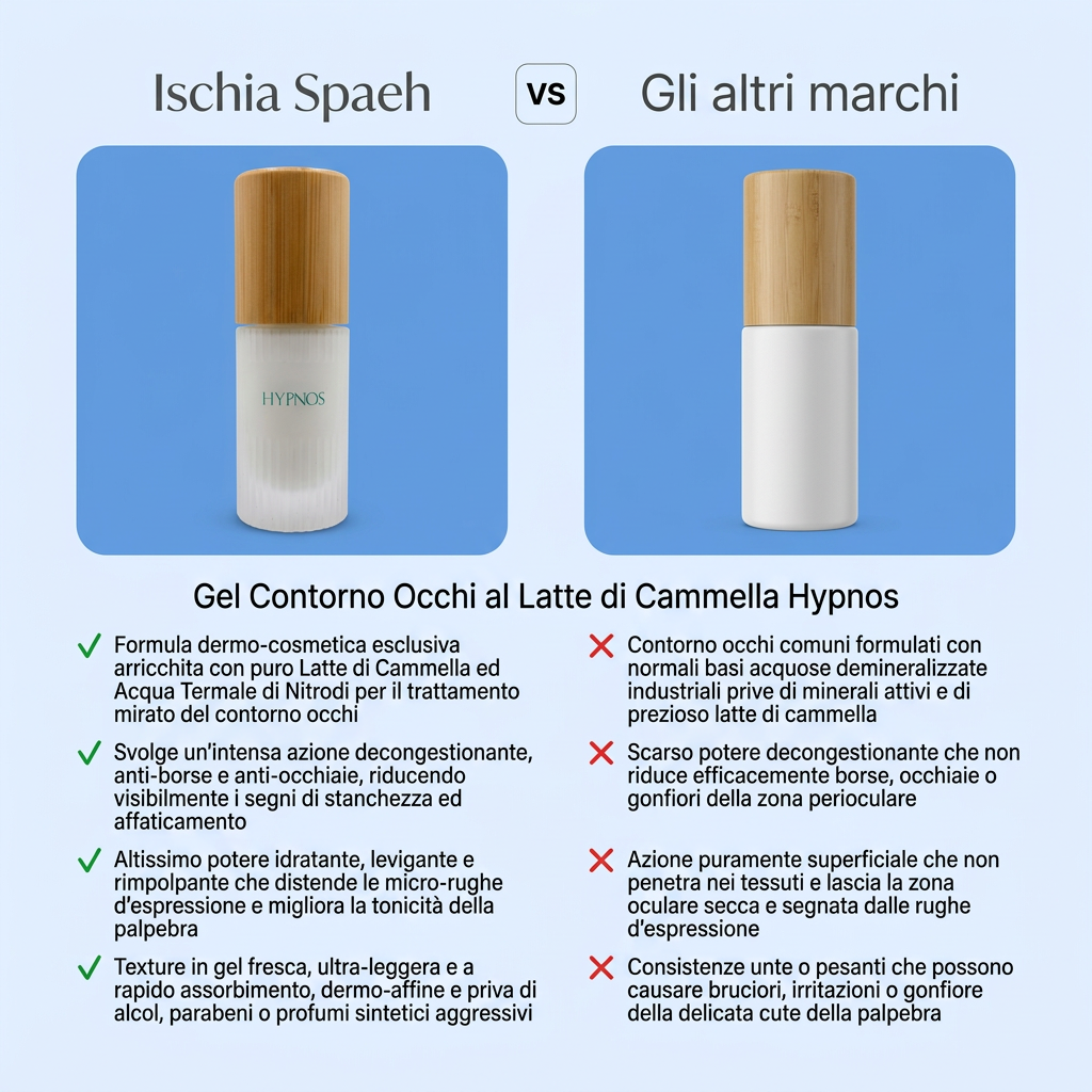 Augenpflegegel mit Kamelmilch – Hypnos | Ischia SPAEH