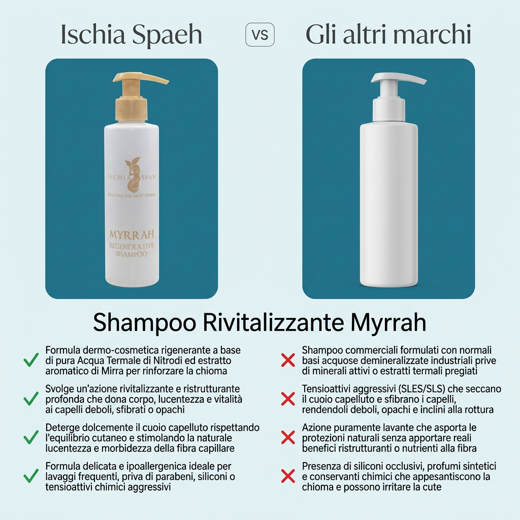 Revitalizing Shampoo - Myrrah | Ischia SPAEH