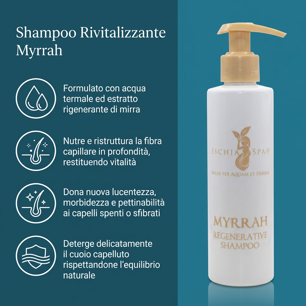 Revitalizing Shampoo - Myrrah | Ischia SPAEH
