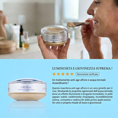 Maschera Anti Age All’Oro – Cruseia – recensione