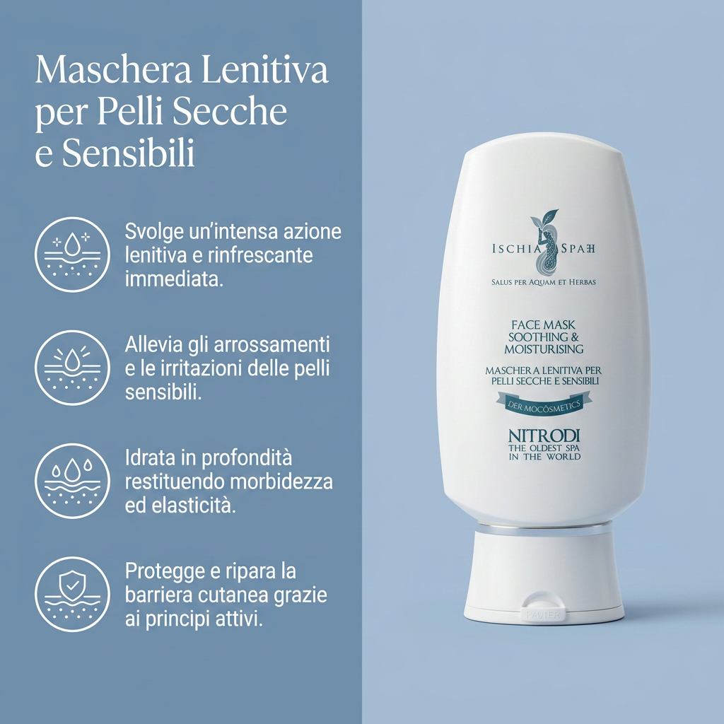 Maschera Lenitiva Per Pelli Secche E Sensibili – benefici