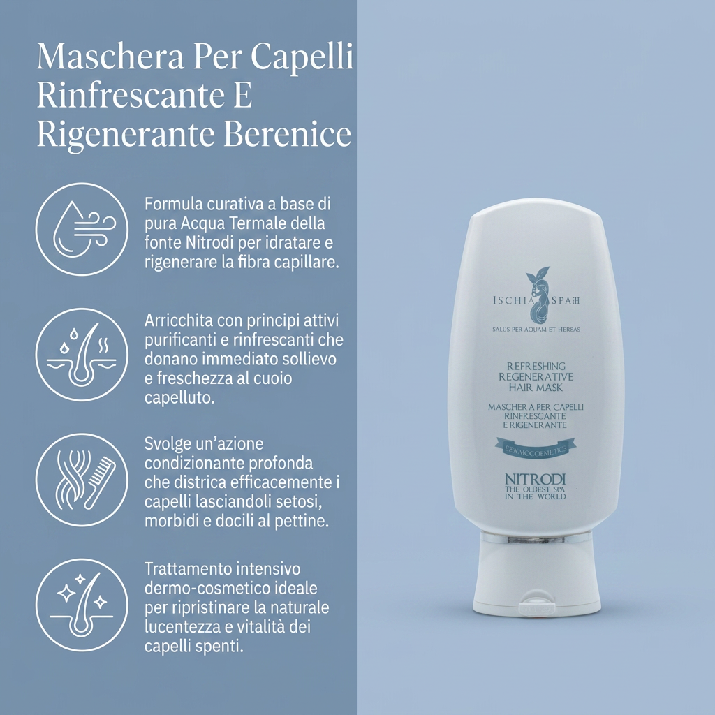Maschera Per Capelli Rinfrescante E Rigenerante – Berenice – benefici