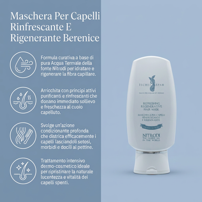 Maschera Per Capelli Rinfrescante E Rigenerante – Berenice – benefici