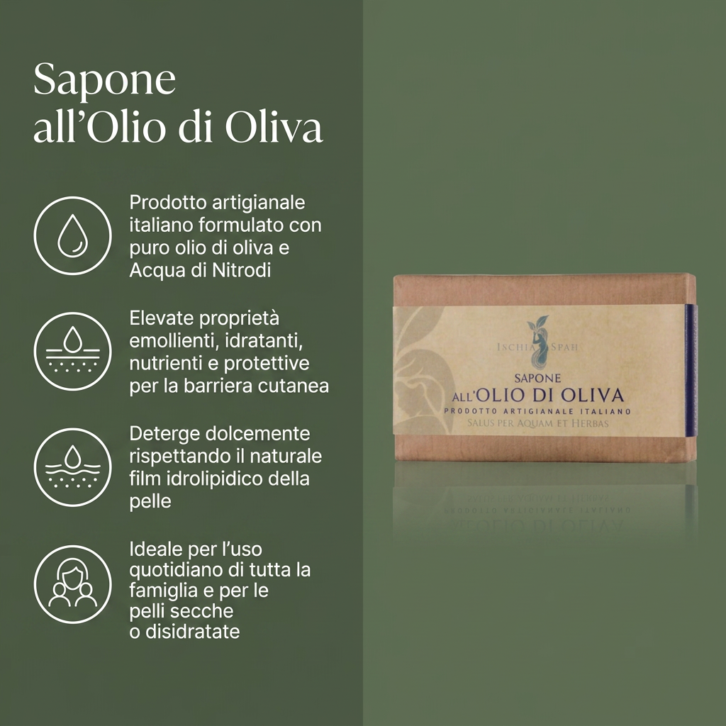 Sapone All’Olio Di Oliva – benefici