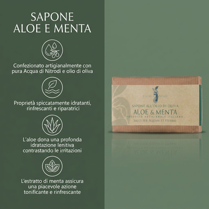 Sapone Aloe E Menta – benefici