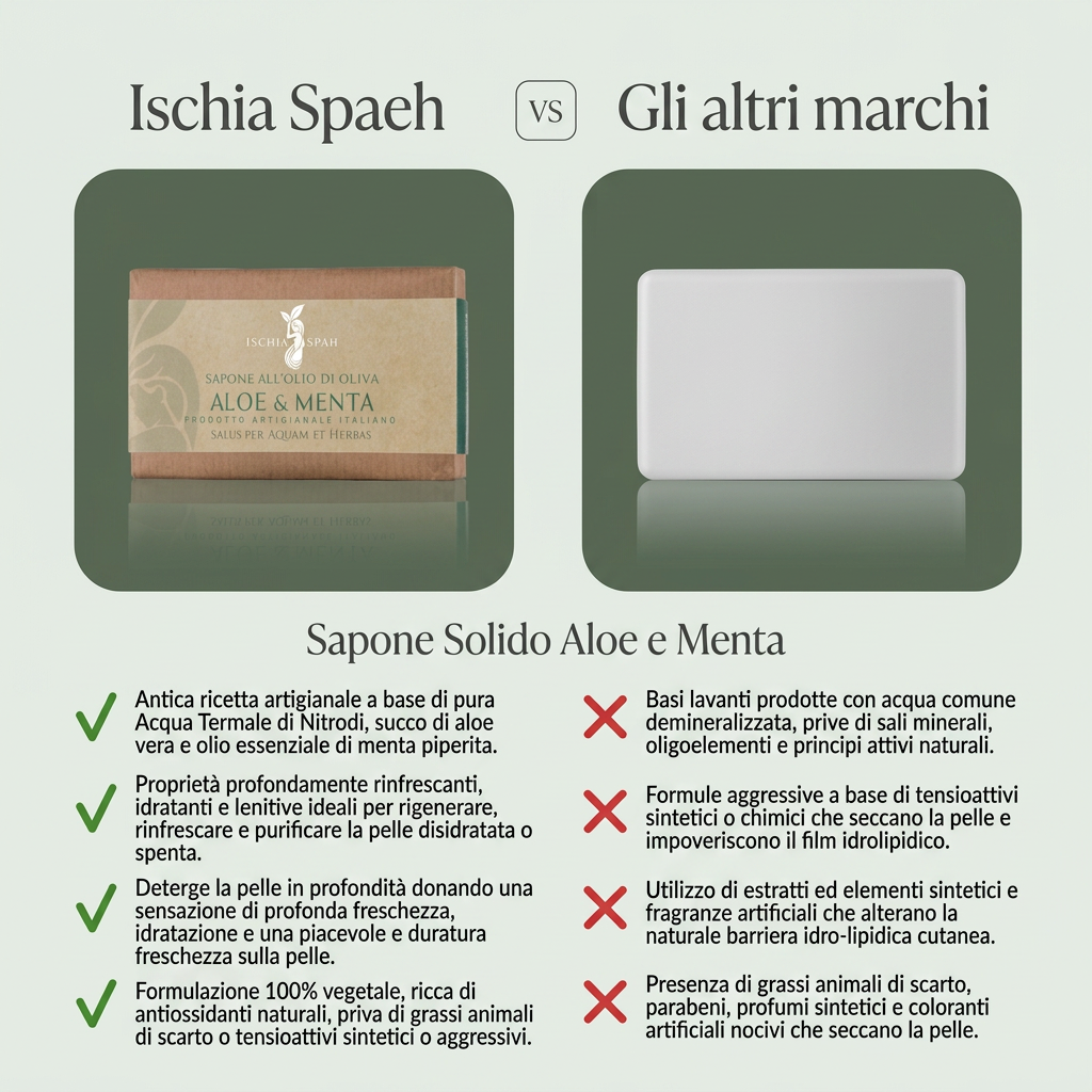 Sapone Aloe E Menta – confronto