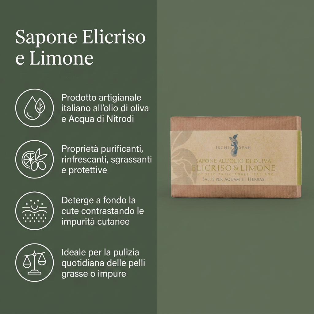 Sapone Elicriso E Limone – benefici