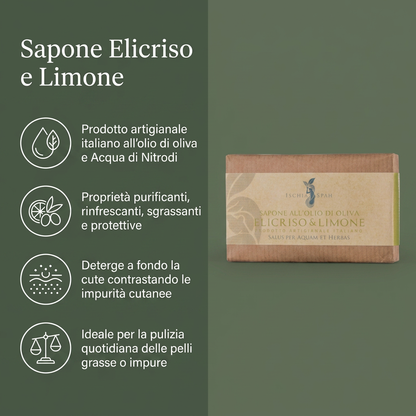Sapone Elicriso E Limone – benefici
