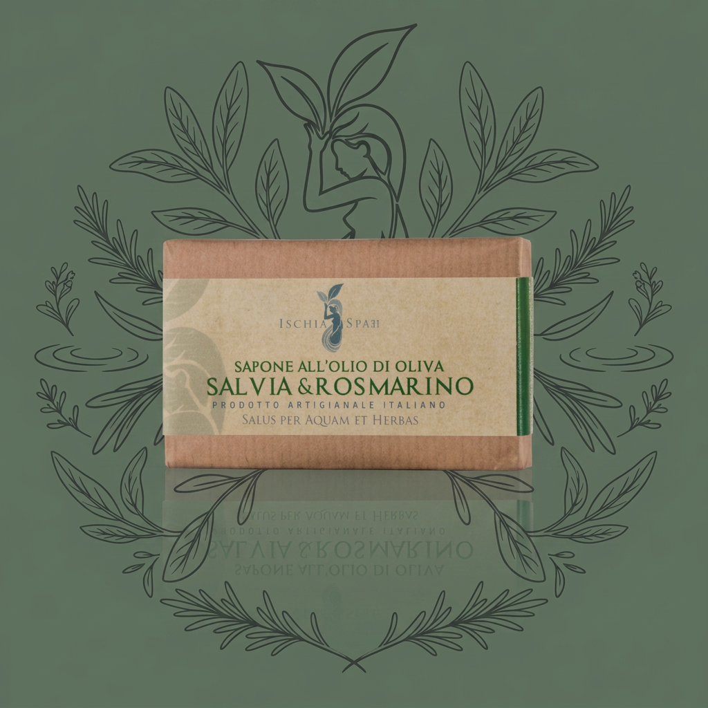 Sapone Olio Di Oliva, Salvia E Rosmarino