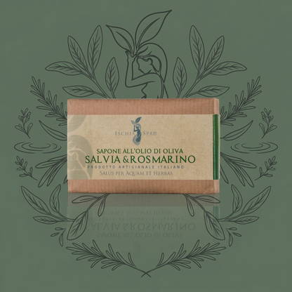 Sapone Olio Di Oliva, Salvia E Rosmarino