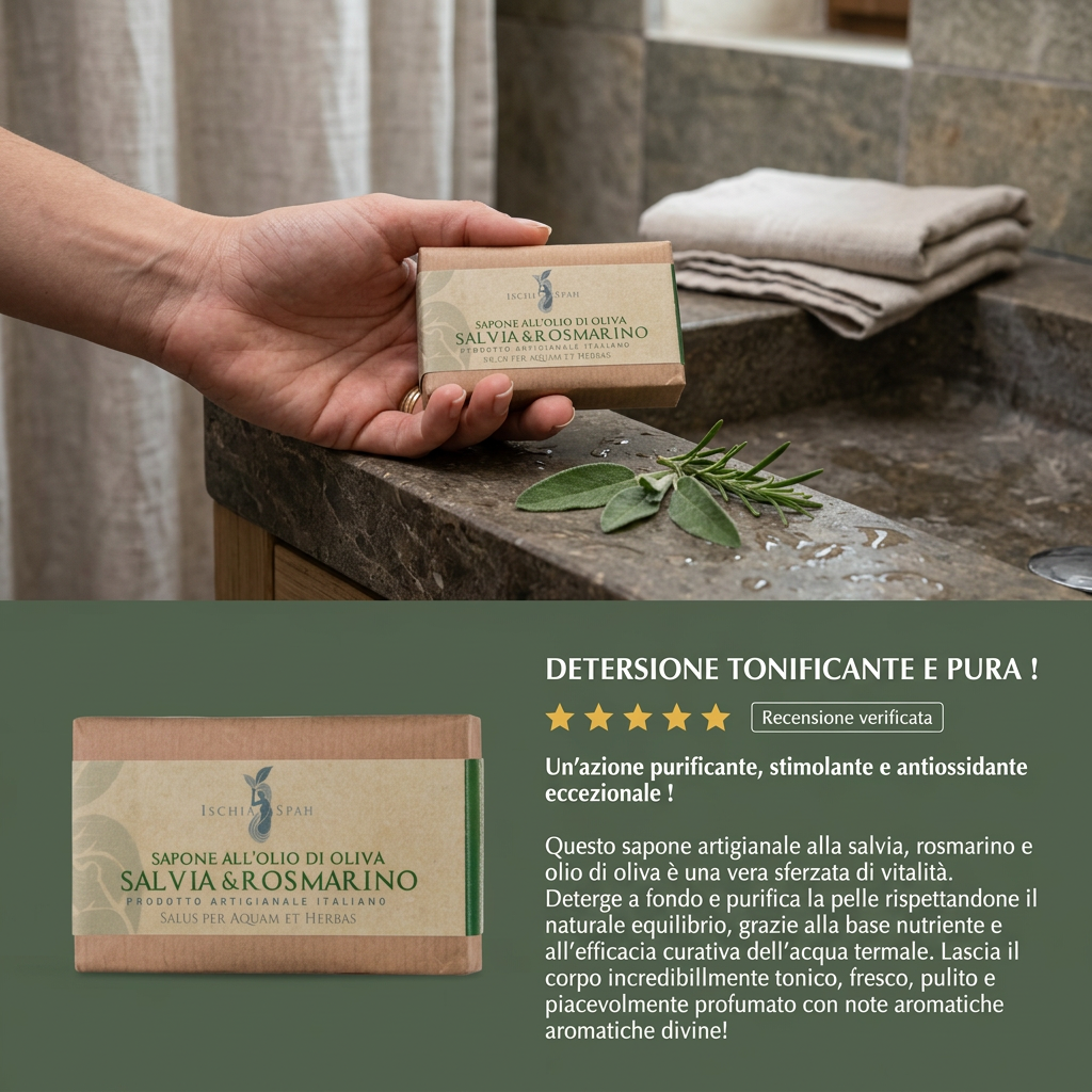 Sapone Olio Di Oliva, Salvia E Rosmarino – recensione