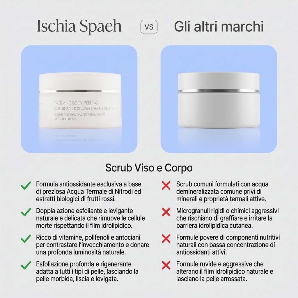 Scrub Antiossidante Viso Corpo Ai Frutti Rossi – confronto