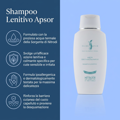 Shampoo Lenitivo - Apsor – benefici