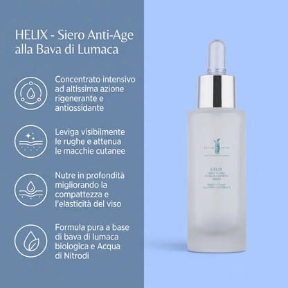 Siero Anti-Age Alla Bava Lumaca – Helix – benefici
