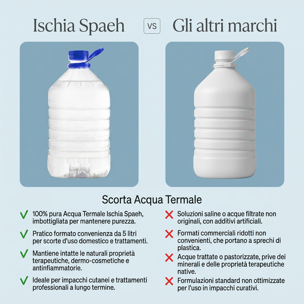 Tanica D'Acqua Termale – confronto